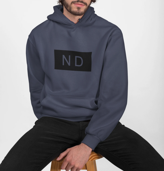 Mens Street Style ND Hooded Sweatshirt Yellow Pandora