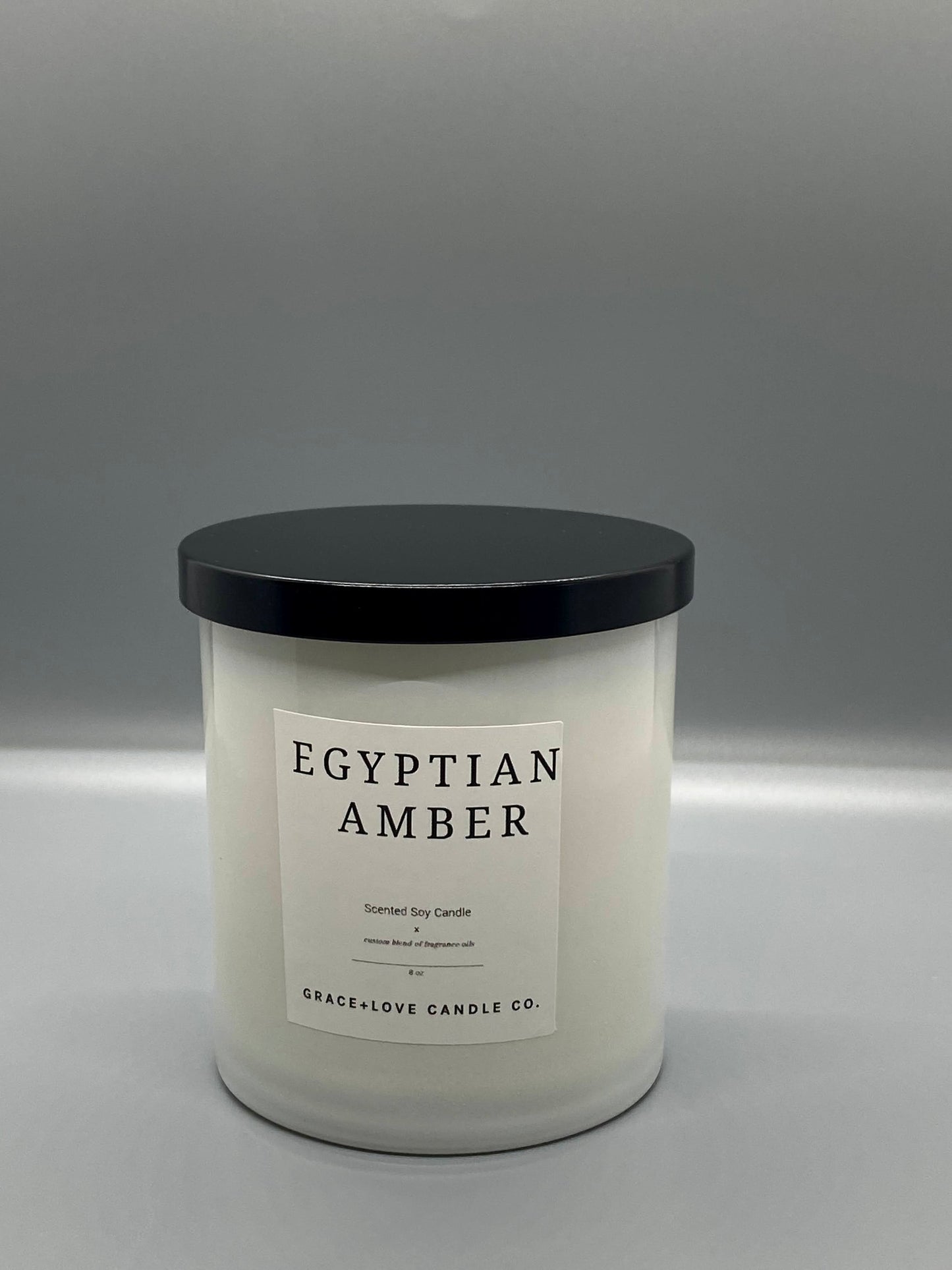 Egyptian Amber - 8 oz. candle Fuchsia Rhea