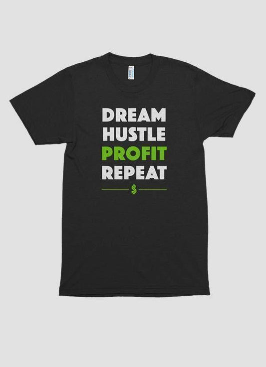 DREAM HUSTLE PROFIT Printed T-shirt Scorpius