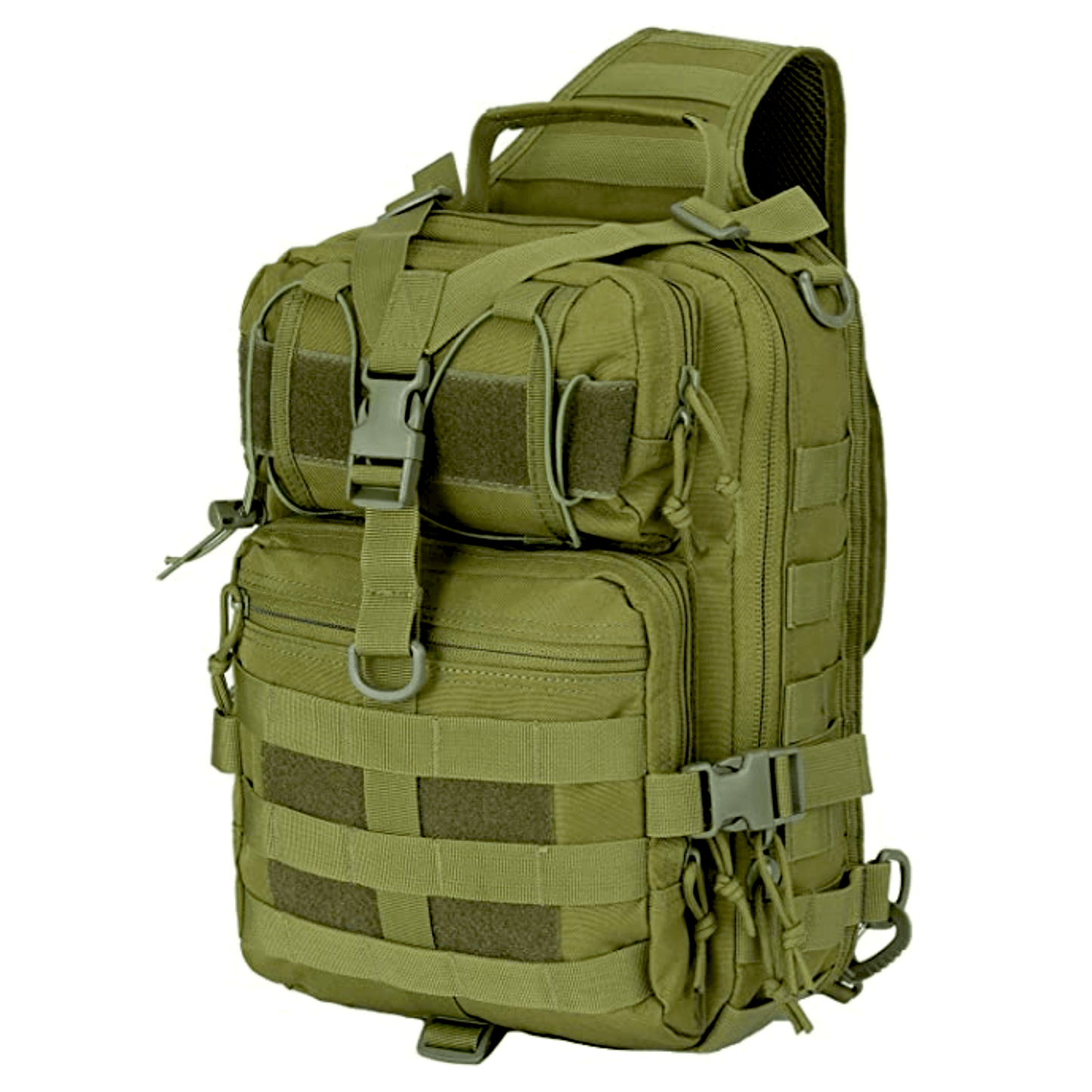 Tactical Medium Sling Range Bag Black Lavender