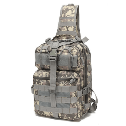 Tactical Medium Sling Range Bag Black Lavender