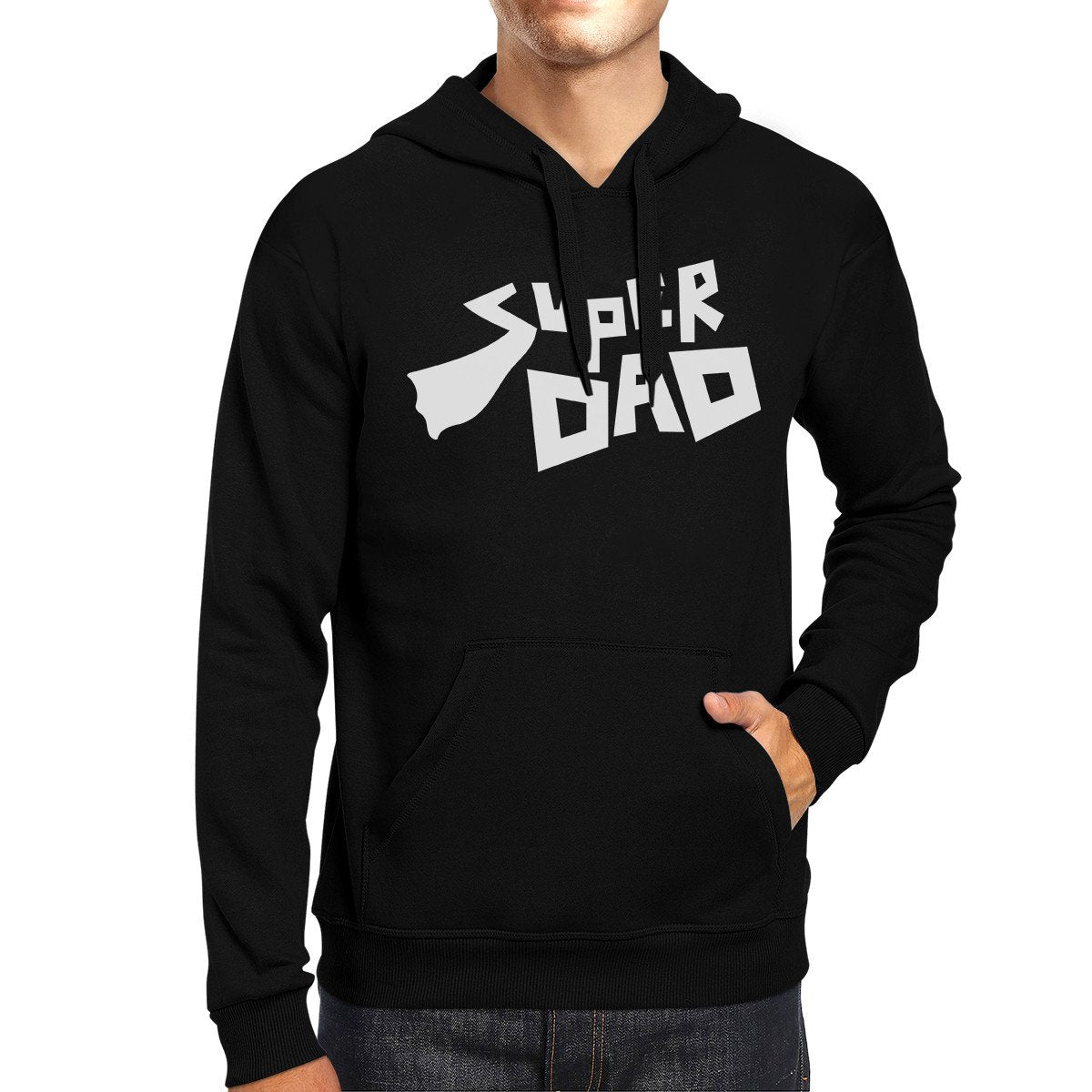 Super Dad Unisex Funny Graphic Hoodie Best Dad Teal Tiger