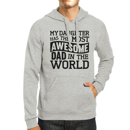 The Most Awesome Dad Unisex Pullover Hoodie Gifts Teal Tiger