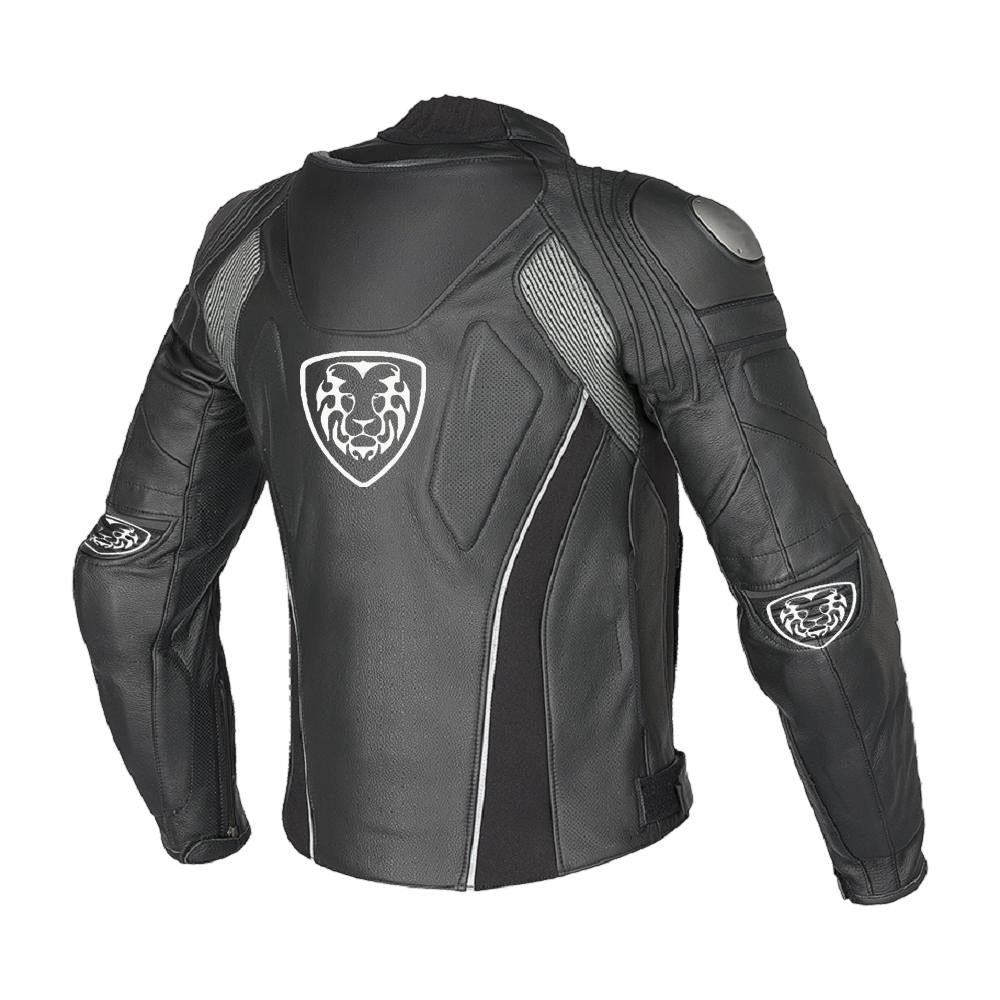 DAINESE SUPER SPEED C2 ESTIVO PELLE LEATHER JACKET, black motorcycle gear, genuine cowhide leather, CE approved armor.