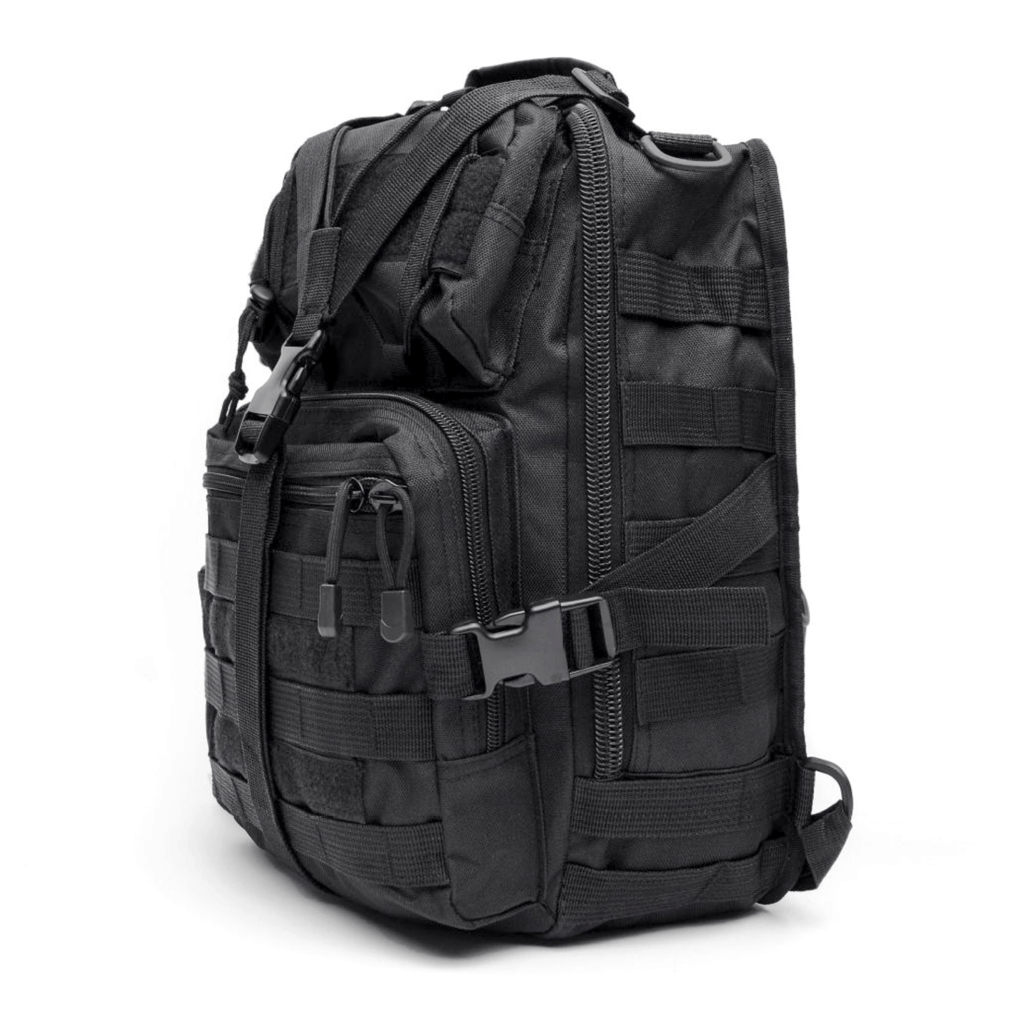 Tactical Medium Sling Range Bag Black Lavender