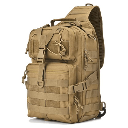 Tactical Medium Sling Range Bag Black Lavender