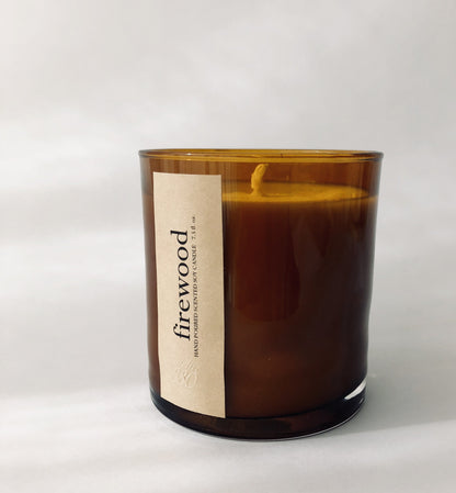 firewood scented candle Red Beech