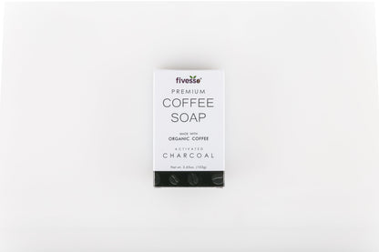 Activated Charcoal - Premium Coffee Soap Bar Violet Sycamore