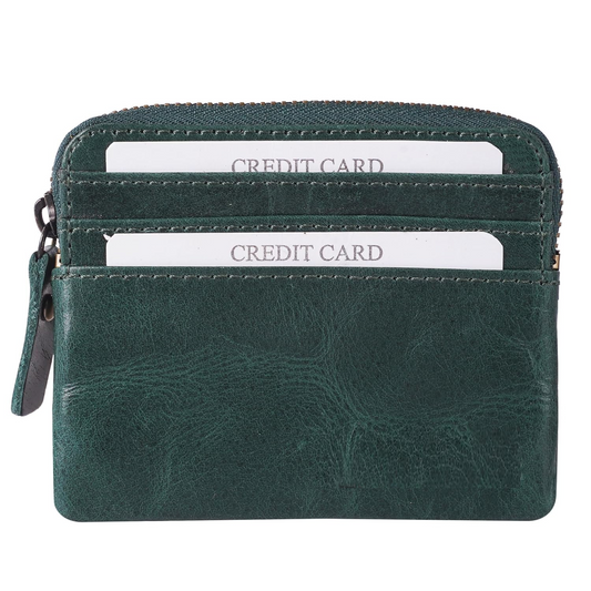 Zipper Pouch with Card Slot Holder Blush Amphitryon