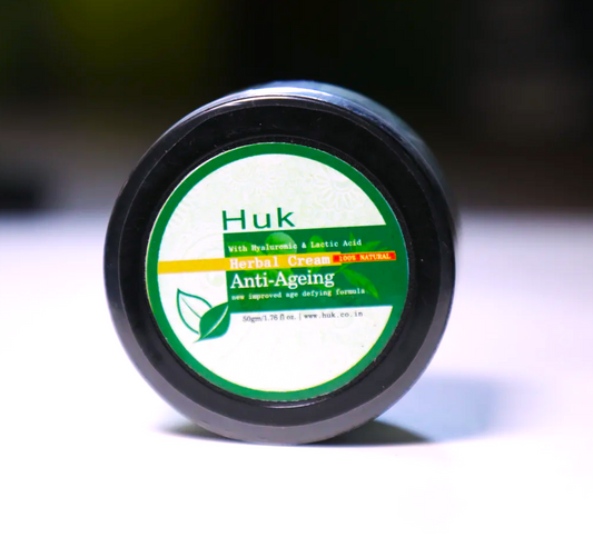 Huk Anti-Aging Cream with Hyaluronic Acid & Licorice Coffee Cornelian