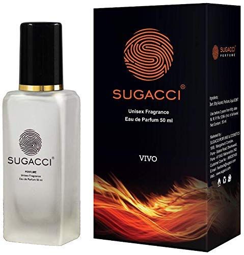 SUGACCI Vivo Eau de Parfum - Perfumes for Men and Women - 50 ml - 10 x Blue Windroot