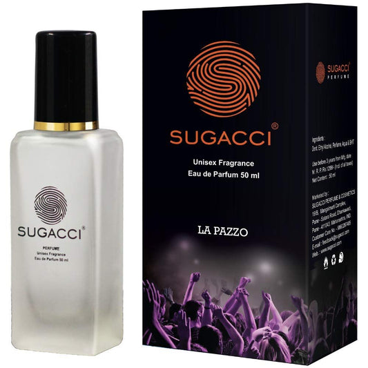 S SUGACCI La Pazzo - Perfumes for Men and Women- 10 x more PERFUME Blue Windroot