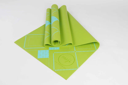 Printed PVC Premium Yoga Mat Azure Jason