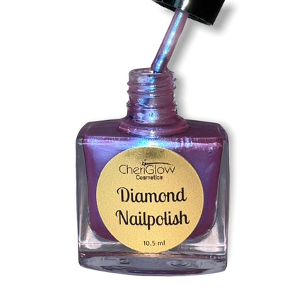 Extraterrestrial - Diamond Nail Polish Champagne Selene