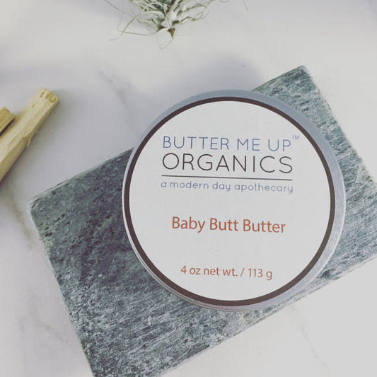 Baby Butt Butter- Organic Diaper Cream White Smokey