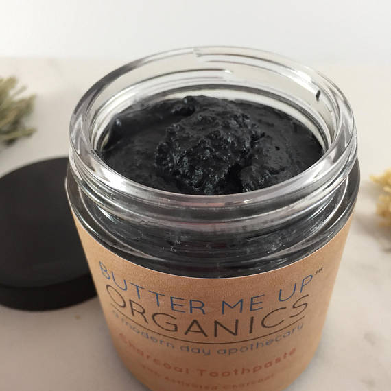 Organic Activated Charcoal Toothpaste White Smokey