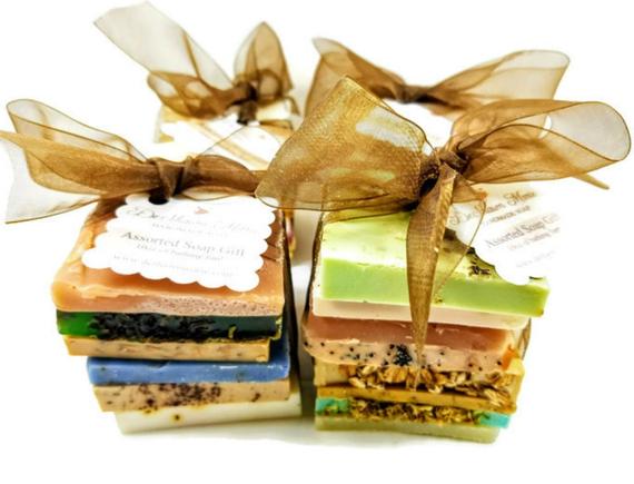 Vegan Soap/Soap Sampler/Soap Samples/Soap Yellow Shadow