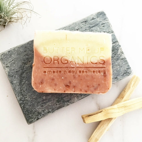 Jasmine & Sweet Orange Organic Vegan Soap White Smokey