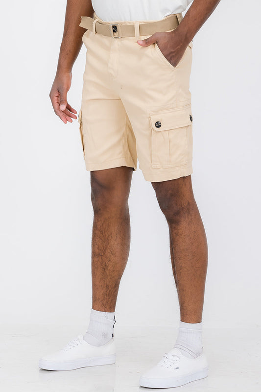 Belted Cargo Short Lime Milo