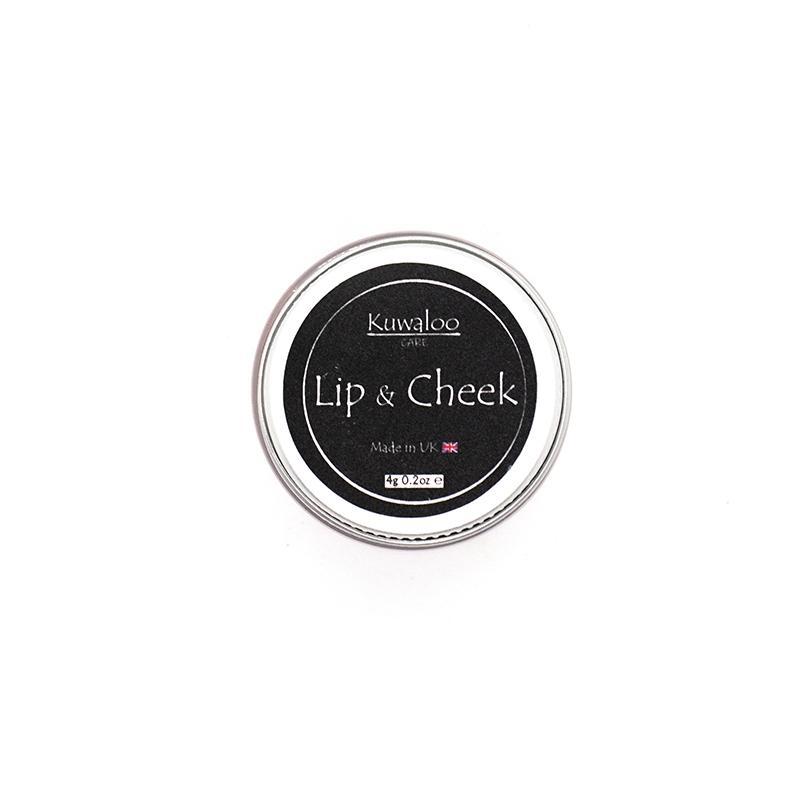 Vegan Mineral Makeup Lip and cheek balm 4ml  - GERANIUM Tan Sooty