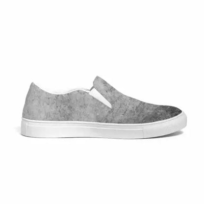 Mens Sneakers, Grey Low Top Slip-on Canvas Sports Shoes - E3t375 Grey Coco