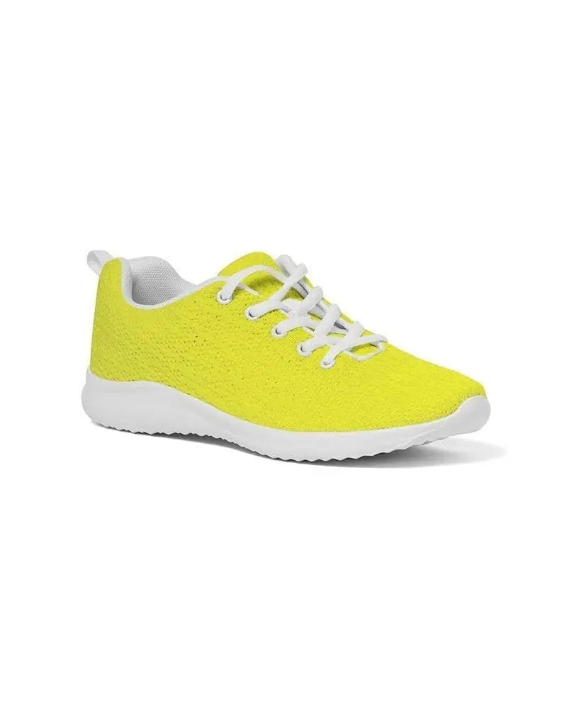 Mens Sneakers, Yellow Low Top Canvas Running Sports Shoes - O7o475 Grey Coco