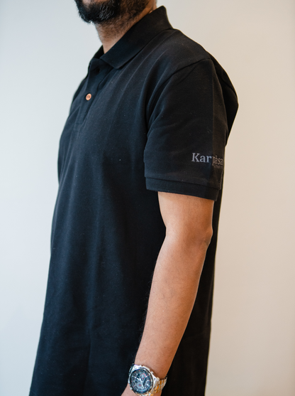 Men's Polo T-Shirt - Organic Cotton Amaranth Hestia