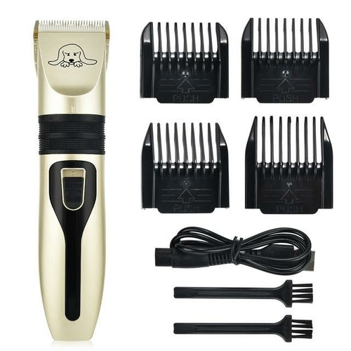 Pet Hair Clipper Set Yellow Pandora