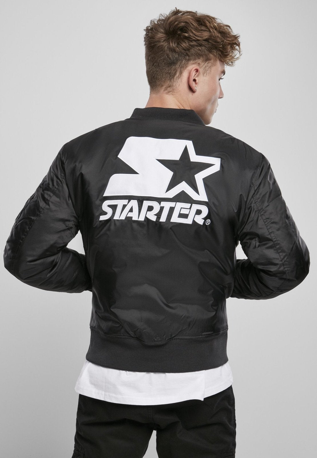 Classic Logo Bomber Jacket Callisto