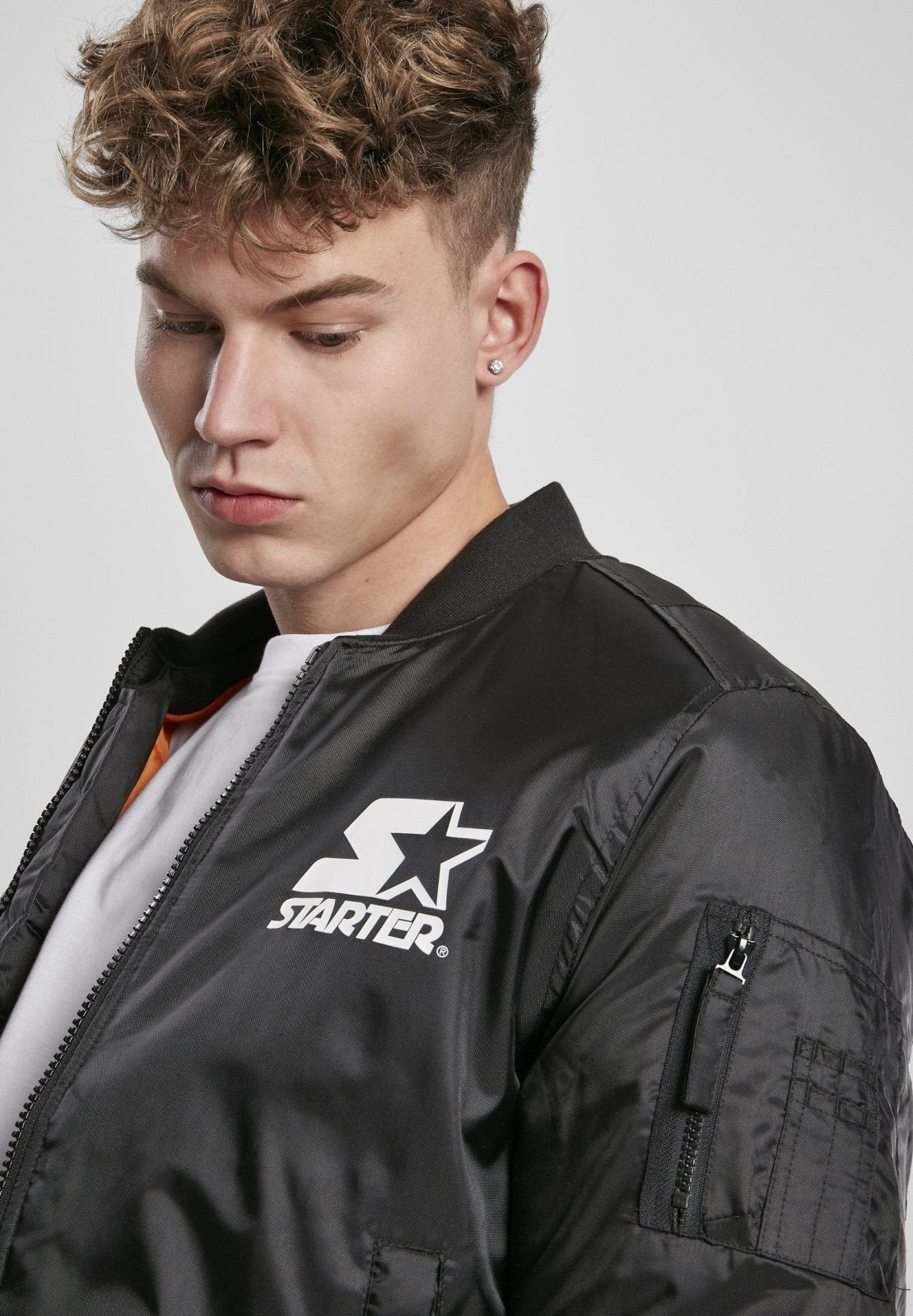 Classic Logo Bomber Jacket Callisto