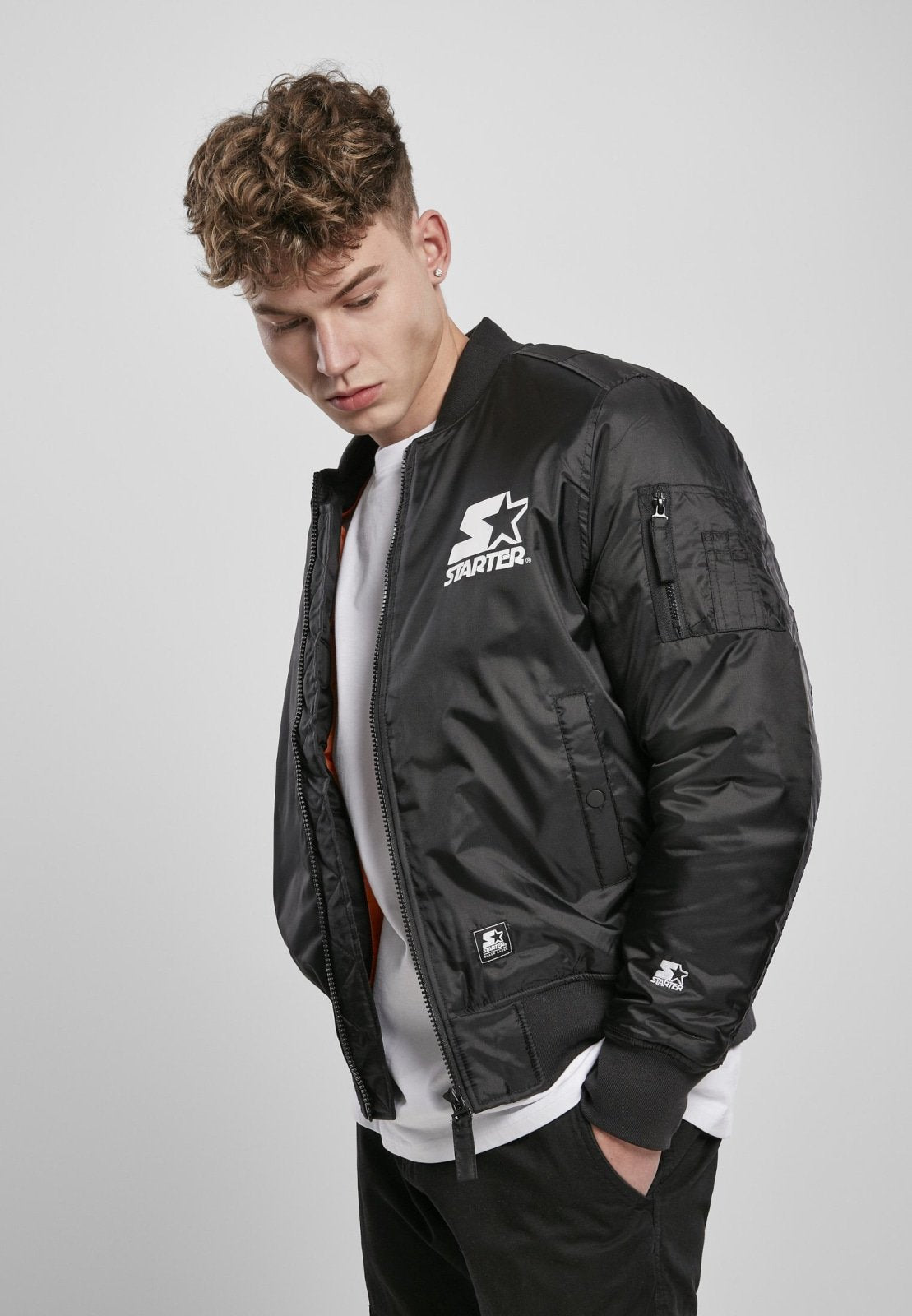 Classic Logo Bomber Jacket Callisto