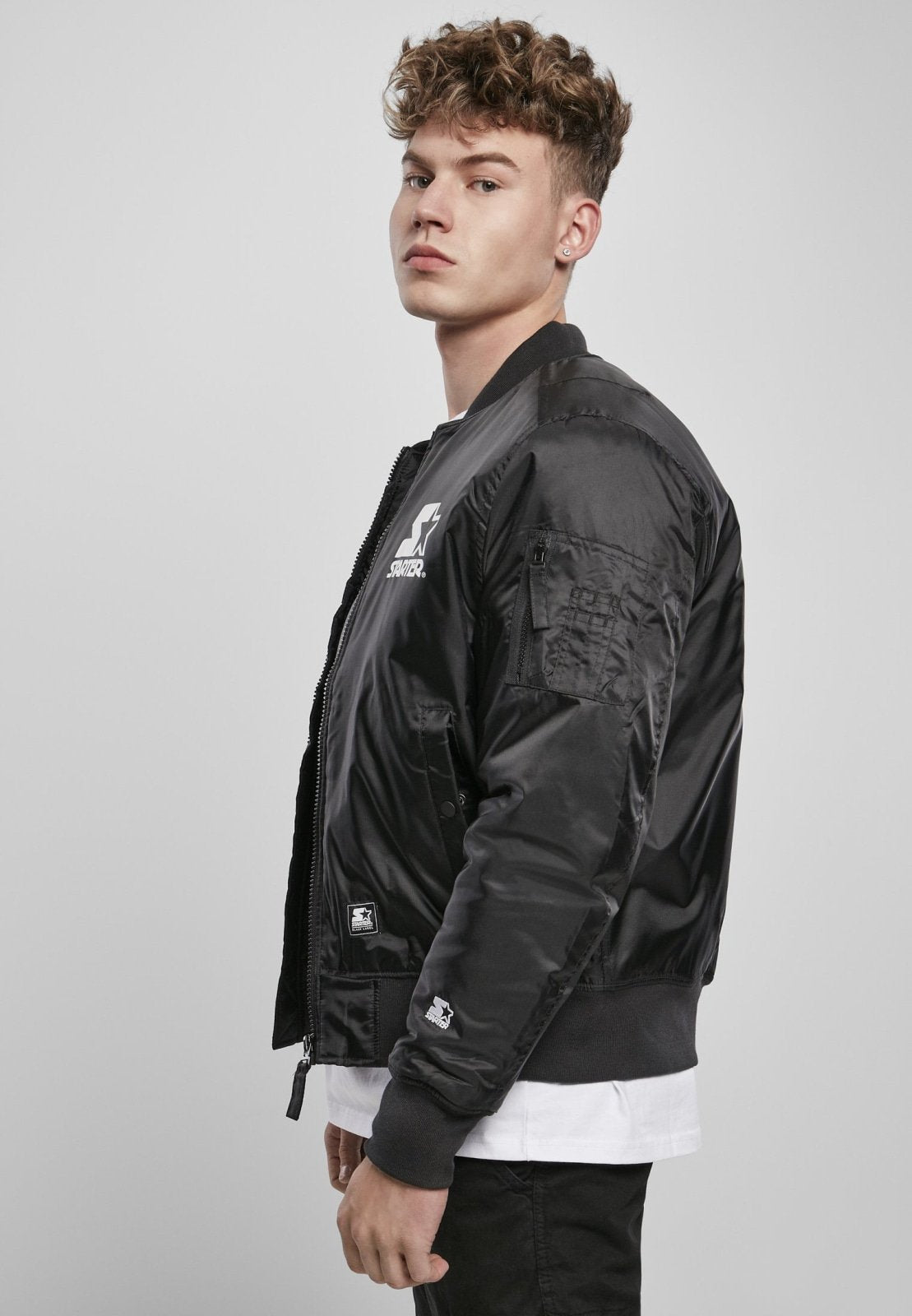 Classic Logo Bomber Jacket Callisto