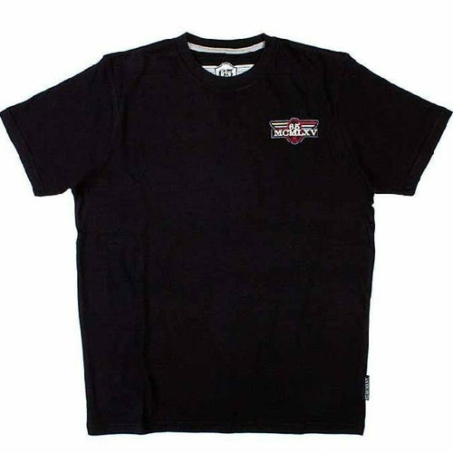 65 MCMLXV Men's Vintage Logo Graphic T-Shirt In Black Lavender Athena