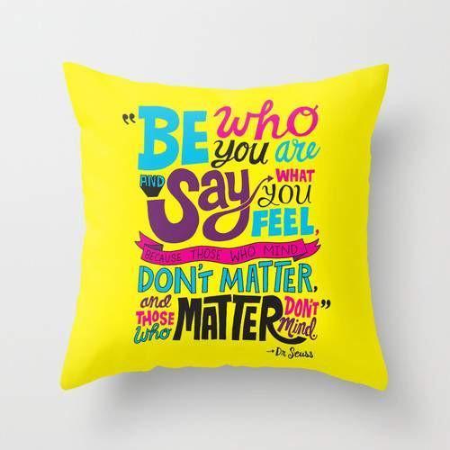 Be Who You Are Cushion/Pillow Scorpius