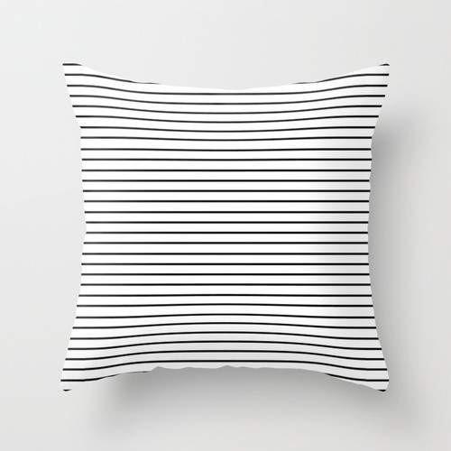 Minimal Stripes Pillow Scorpius