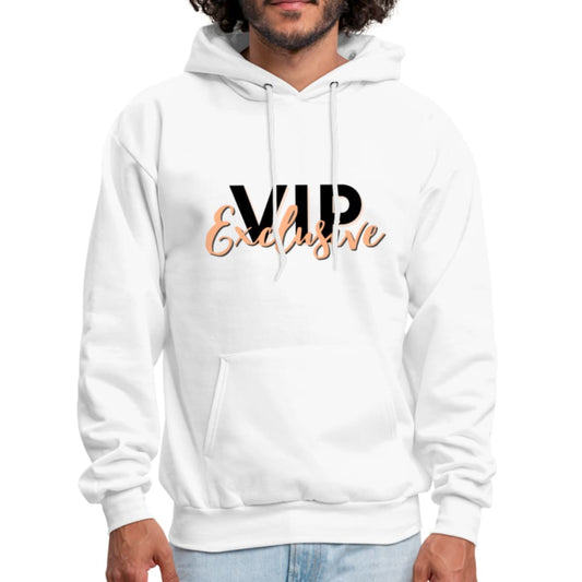 Mens Hoodie - Pullover Hooded Sweatshirt - Graphic/vip Exclusive Grey Coco