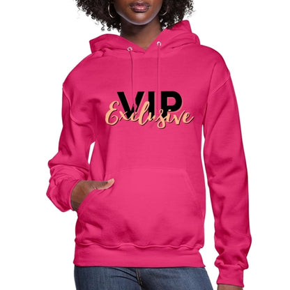 Womens Hoodie - Pullover Hooded Sweatshirt - Graphic/vip Exclusive Grey Coco