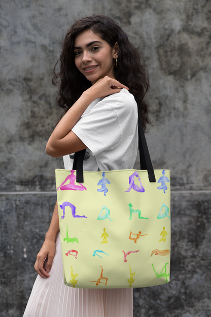 Yoga Sanctuary Everyday Yellow Tote Bag Yellow Pandora